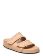 Furlo Stitch Nocciola Vacchetta Flade Sandaler Beige ATP Atelier