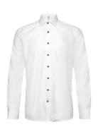 1927: Structure Shirt Wf L/S Tops Shirts Business White Lindbergh Black