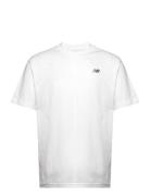 Sport Essentials Cotton T-Shirt Sport T-Kortærmet Skjorte White New Balance