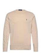 Spa Terry Sweatshirt Tops Sweatshirts & Hoodies Sweatshirts Beige Polo Ralph Lauren