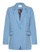 Relaxed Blazer - Zoe Fit Blazers Single Breasted Blazers Blue Coster Copenhagen