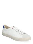 Longwood Distressed Leather Sneaker Low-top Sneakers White Polo Ralph Lauren