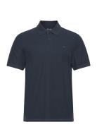 Style Palco Tops Knitwear Short Sleeve Knitted Polos Blue MUSTANG
