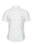 Slim Fit Oxford Shirt Designers Shirts Short-sleeved White Polo Ralph Lauren