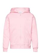Hooded Cardigan Tops Sweatshirts & Hoodies Hoodies Pink Little Marc Jacobs