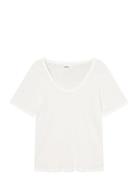 Breeze Tee Tops T-shirts & Tops Short-sleeved White Once Untold