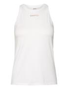 Core Essence Mesh Singlet W Sport T-shirts & Tops Sleeveless White Craft