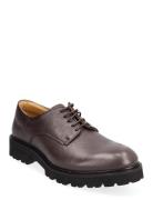 Lightweight Derby - Titanio Grey Shoes Business Laced Shoes Brown S.T. VALENTIN