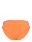 Swim Brief Bella Bikini Crepe Swimwear Bikinis Bikini Bottoms Bikini Briefs Orange Lindex