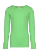 Tani Tops T-shirts Long-sleeved T-Skjorte Green MarMar Copenhagen