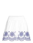 Alissa Cotton Embroidered Shor Bottoms Shorts Casual Shorts White French Connection