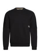 Sweatshirts Tops Sweatshirts & Hoodies Sweatshirts Black EA7