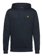 Fly Fleece Hoodie Sport Sweatshirts & Hoodies Hoodies Navy Lyle & Scott Sport