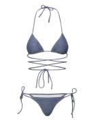 Soft Wrap Bikini - Rotate X Reina Olga Bikini Blue ROTATE Birger Christensen