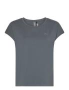 Onpaubree Life On Ss Bat Loose Tee Noos Sport T-shirts & Tops Short-sleeved Grey Only Play