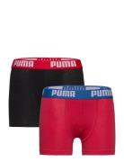 Puma Boys Basic Boxer 2P Night & Underwear Underwear Underpants Multi/patterned PUMA