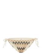 Amber Bikini Bottom Swimwear Bikinis Bikini Bottoms Side-tie Bikinis Beige Becksöndergaard