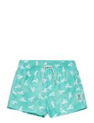 Lobster-Print Swimming Costume Badeshorts Blue Mango