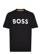 Telogox Tops T-Kortærmet Skjorte Black BOSS