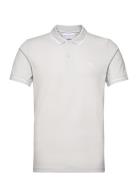 Tipping Polo Tops Polos Short-sleeved Grey Calvin Klein Jeans