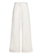 Terri - Solid Linen Bottoms Trousers Wide Leg White Day Birger Et Mikkelsen