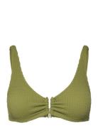 Swim Bra Adelle Crepe Swimwear Bikinis Bikini Tops Wired Bikinitops Green Lindex