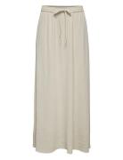 Onlmette Life Hw Long Skirt Wvn Lang Nederdel Cream ONLY