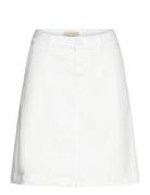 Fqharlow-Skirt Kort Nederdel White FREE/QUENT