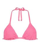 Hula Triangle Swimwear Bikinis Bikini Tops Triangle Bikinitops Pink Hunkemöller