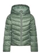 Kogtalla Quilted Jacket Otw Outerwear Jackets & Coats Quilted Jackets Green Kids Only