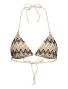 Amber Bikini Top Swimwear Bikinis Bikini Tops Triangle Bikinitops Beige Becksöndergaard