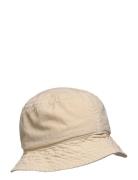 Cotton Ripstop Bucket Hat Accessories Headwear Bucket Hats Beige Mads Nørgaard