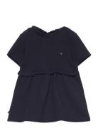 Baby Flag Dress S/S Dresses & Skirts Dresses Baby Dresses Short-sleeved Baby Dresses Navy Tommy Hilfiger