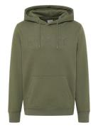 Style Bennet Modern Hd Tops Sweatshirts & Hoodies Hoodies Green MUSTANG