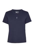 Women’s Relaxed T-Shirt Tops T-shirts & Tops Short-sleeved Navy RS Sports