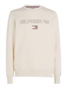 Hilfiger 85 Sweatshirt Tops Sweatshirts & Hoodies Sweatshirts Beige Tommy Hilfiger