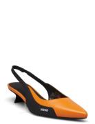 Alexis Pump 35-Rb Shoes Heels Pumps Sling Backs Orange HUGO