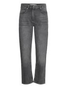 Roxanna - Soft Bleached Denim Bottoms Jeans Straight-regular Grey Day Birger Et Mikkelsen