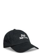 Embroidered Twill Ball Cap Accessories Headwear Caps Black Polo Ralph Lauren