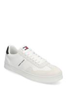 Tjm Leather Retro Cupsole Low-top Sneakers Black Tommy Hilfiger