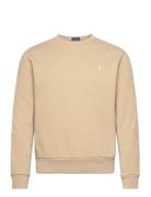 Loopback Fleece Sweatshirt Tops Sweatshirts & Hoodies Sweatshirts Beige Polo Ralph Lauren