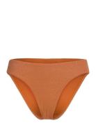 Glitter Bikini Brief Swimwear Bikinis Bikini Bottoms Bikini Briefs Brown Gina Tricot