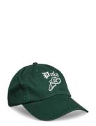 Logo-Embroidered Twill Ball Cap Accessories Headwear Caps Green Polo Ralph Lauren