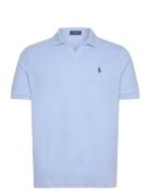 Classic Fit Stretch Mesh Polo Shirt Tops Polos Short-sleeved Blue Polo Ralph Lauren