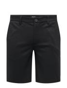 Onsmark Shorts 0209 Noos Bottoms Shorts Chinos Shorts Black ONLY & SONS