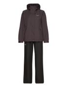 Carlene W Awg Rain Set W-Pro 10000 Outerwear Rainwear Rain Coats Brown Weather Report