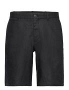 Slim-Fit 100% Linen Bermuda Shorts Bottoms Shorts Casual Black Mango