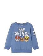 Nmmjokba Pawpatrol Sweat Unb Noos Cplg Tops Sweatshirts & Hoodies Sweatshirts Blue Name It