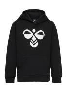 Hmlcuatro Hoodie Sport Sweatshirts & Hoodies Hoodies Black Hummel