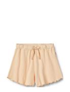 Rib Shorts Gertrud Bottoms Shorts Coral Wheat